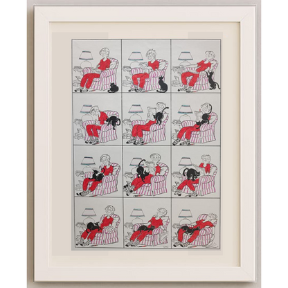Eleonara Chiti 43x30cm Orijinal Karikatür BOD01972