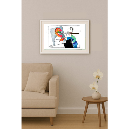 Mohammed Effat 35x25cm Orijinal Karikatür BOD01986