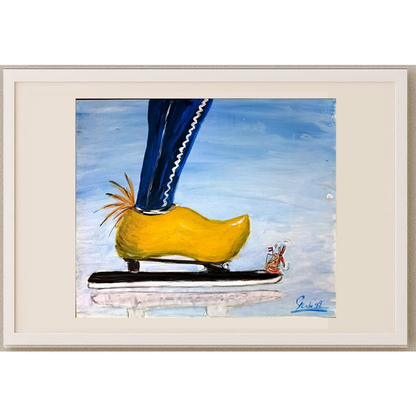 Gerdade Joas 35x30cm Orijinal Karikatür BOD02009