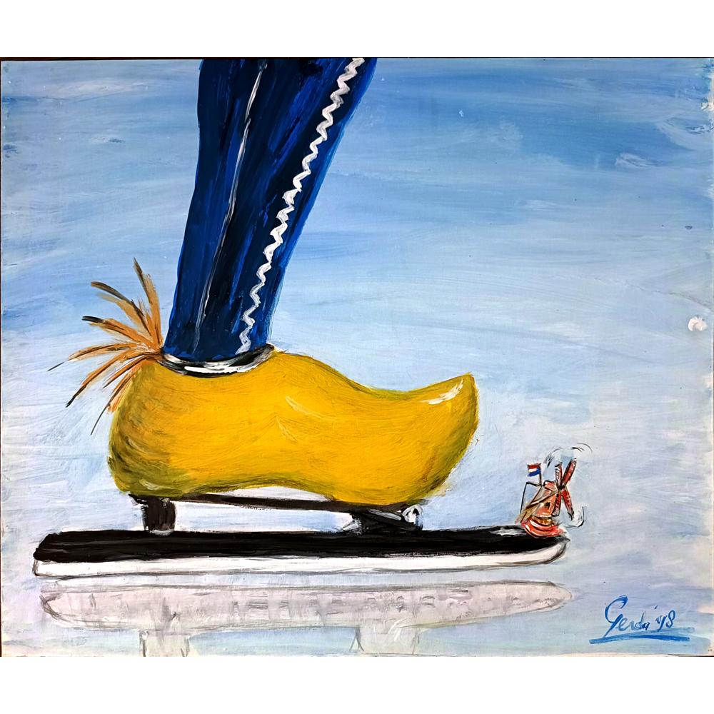 Gerdade Joas 35x30cm Orijinal Karikatür BOD02009