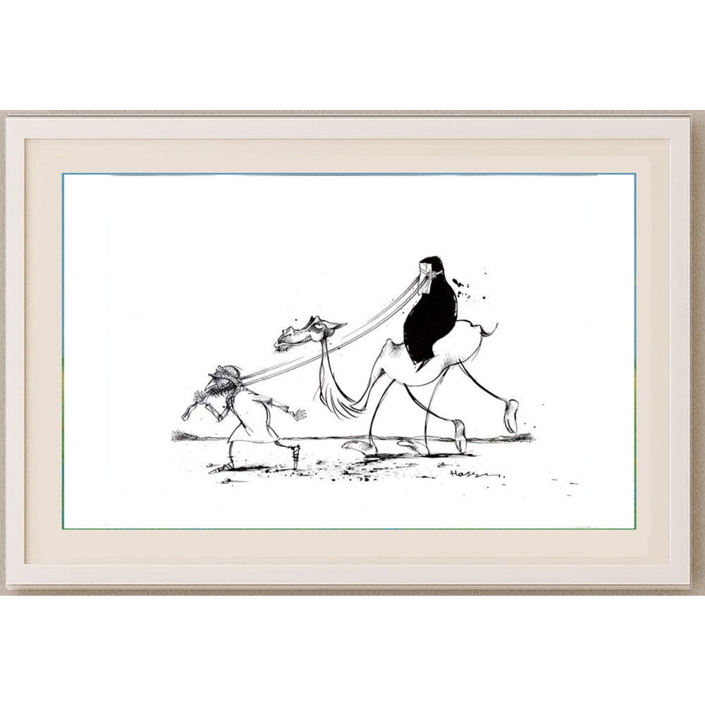Hassan Karım Zadeh 43x30cm Orijinal Karikatür BOD02026