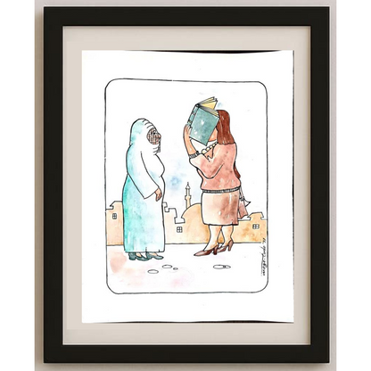 Tode Blazevski 35x25cm Orijinal Karikatür BOD02036