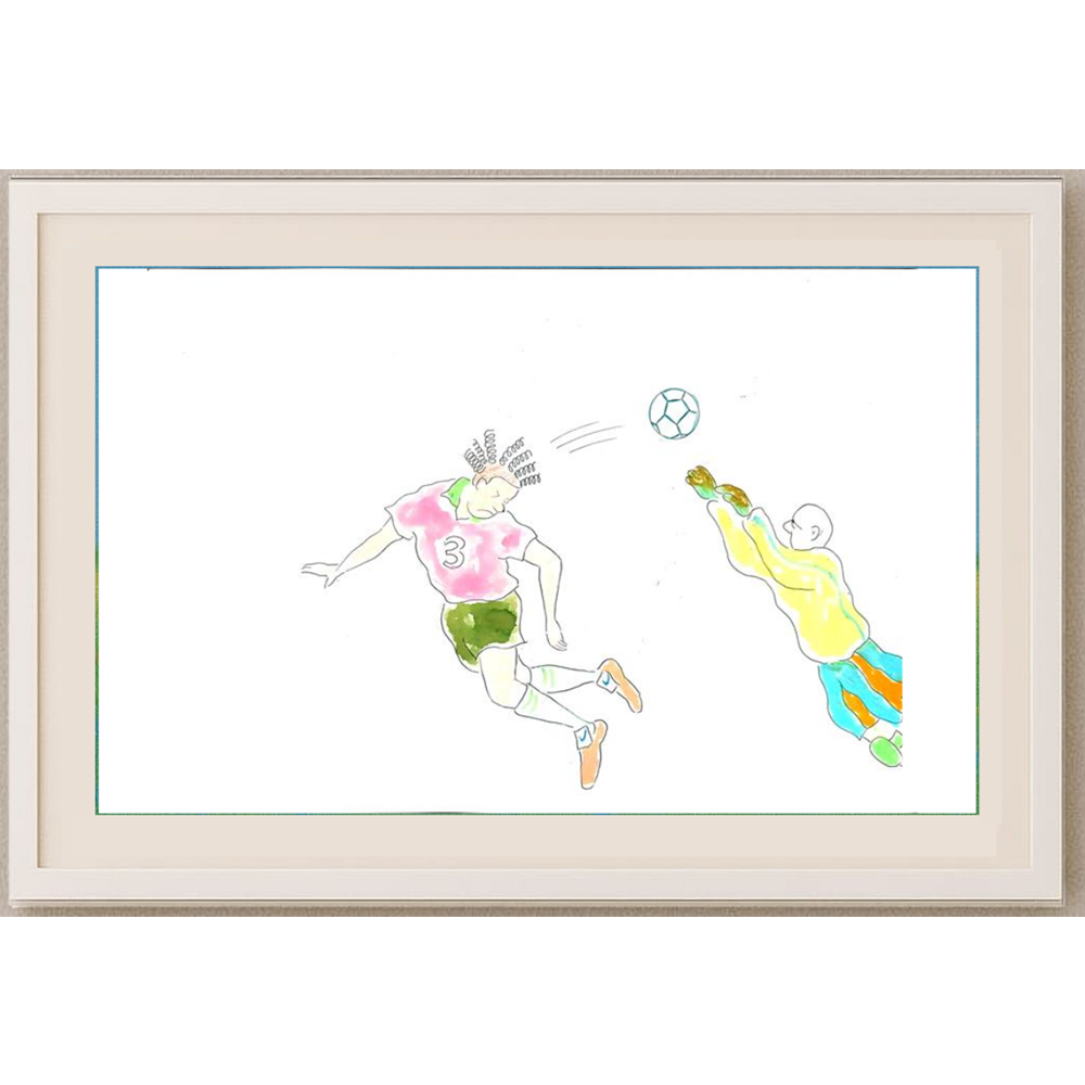 Zola Zli 35x25cm Orijinal Karikatür Tablo BOD02046