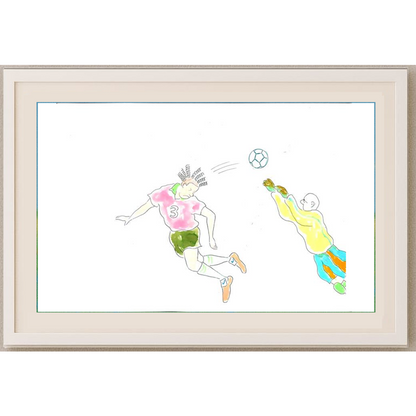 Zola Zli 35x25cm Orijinal Karikatür Tablo BOD02046