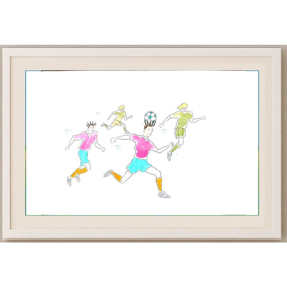 Zola Zli 35x25cm Orijinal Karikatür Tablo BOD02047