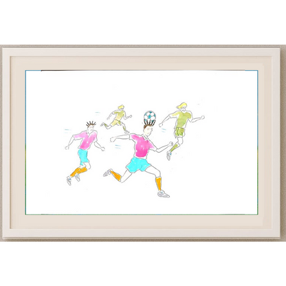 Zola Zli 35x25cm Orijinal Karikatür Tablo BOD02047