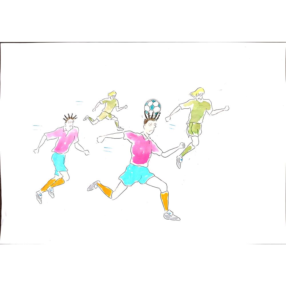 Zola Zli 35x25cm Orijinal Karikatür Tablo BOD02047