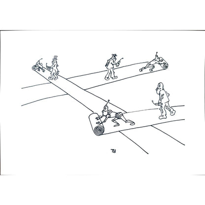 Tomislav Dusanic 29x21cm Orijinal Karikatür BOD02078