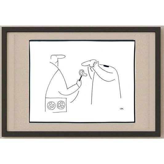 Sergei Koupriy 24x20cm Orijinal Karikatür BOD02082