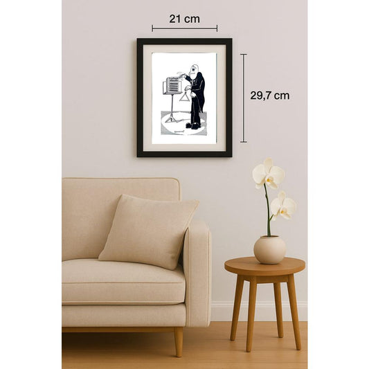 Tomislav Dusanic 29x21cm Orijinal Karikatür BOD02091