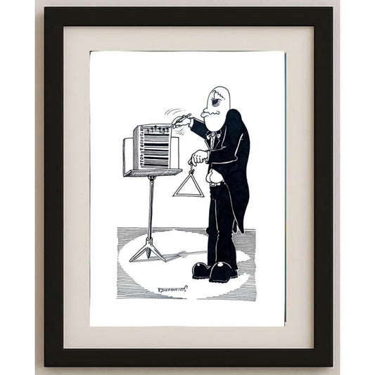 Tomislav Dusanic 29x21cm Orijinal Karikatür BOD02091