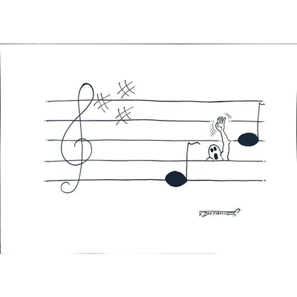 Tomislav Dusanic 29x21cm Orijinal Karikatür BOD02092