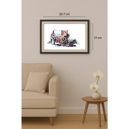 Oleg Loktiev 29x21cm Orijinal Karikatür BOD02097