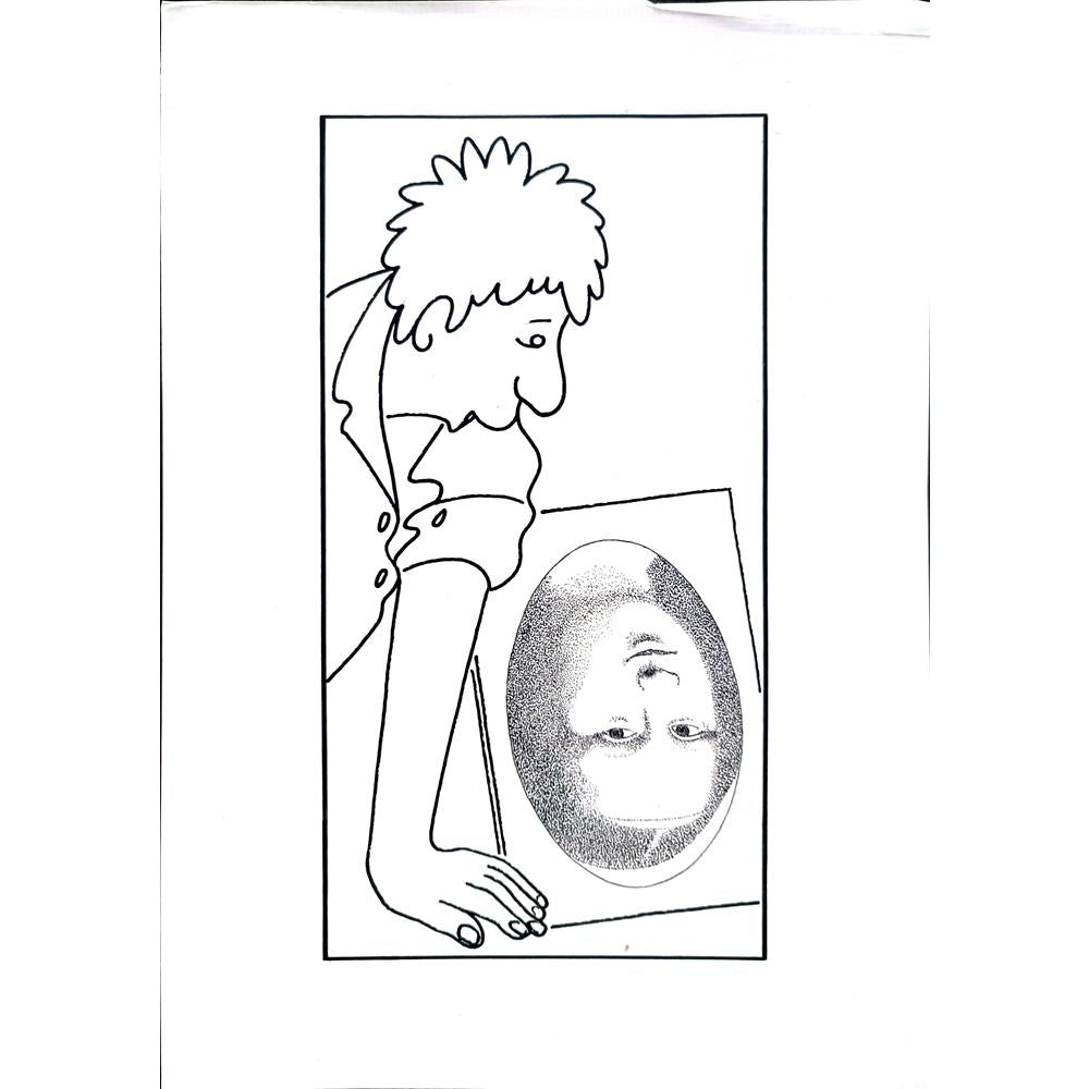 Vitalij Koryako 29x21cm Orijinal Karikatür BOD02100