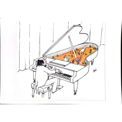 Jaw Bubla 29x21cm Orijinal Karikatür BOD02102