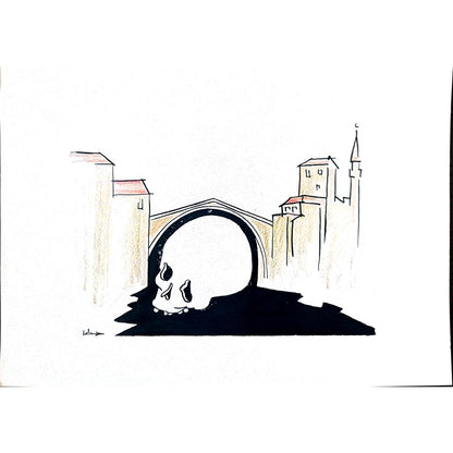 Lephaft Pal 29x21cm Orijinal Karikatür BOD02103