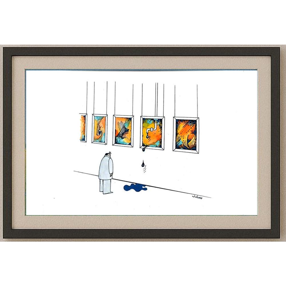Vladimiras Beresniovas 29x21cm Orijinal Karikatür BOD02118