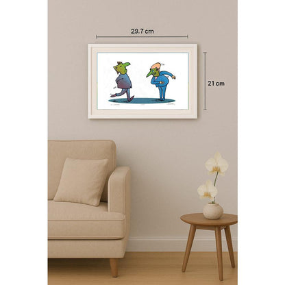 Horia Crisan 29x21cm Orijinal Karikatür BOD02119