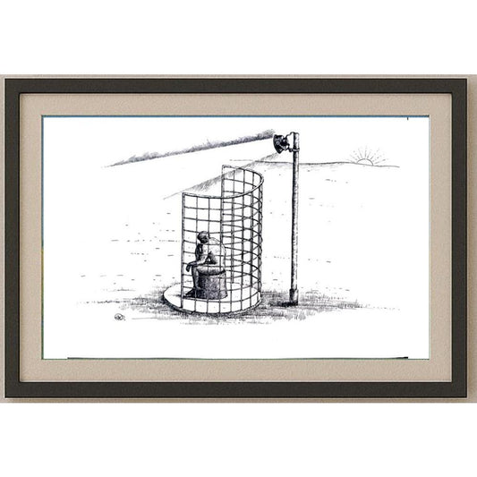 Yuri Ochakovski 29x21cm Orijinal Karikatür BOD02142