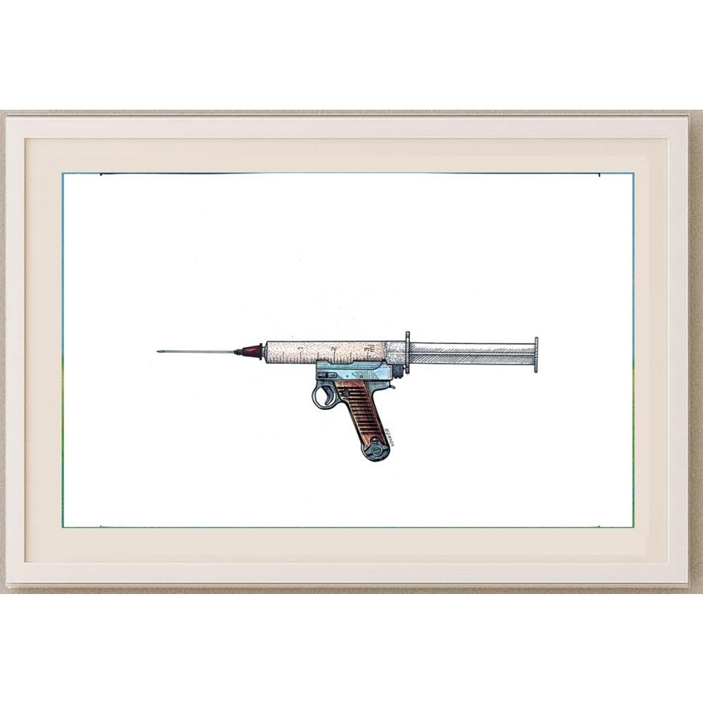 Ivan Kovacik 29x21cm Orijinal Karikatür BOD02148