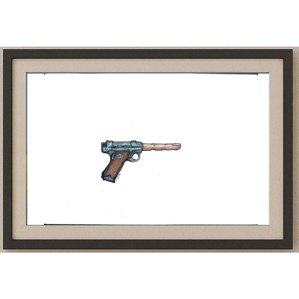 Ivan Kovacik 29x21cm Orijinal Karikatür BOD02151