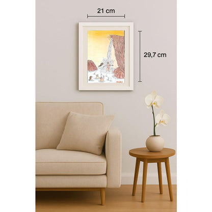 Li Guangjun 29x21cm Orijinal Karikatür BOD02157