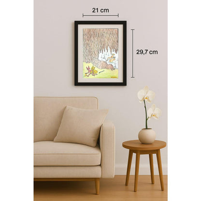 Li Guangjun 29x21cm Orijinal Karikatür BOD02158