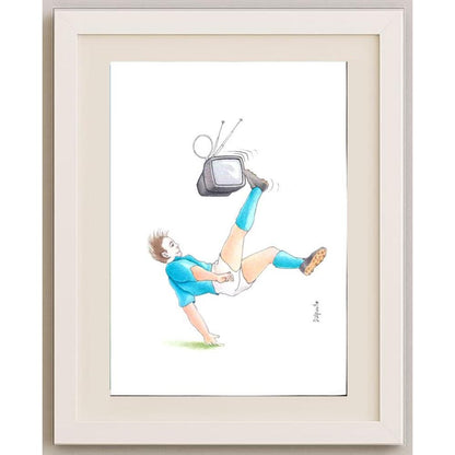 Paolo Dalpoute 29x21cm Orijinal Karikatür BOD02168