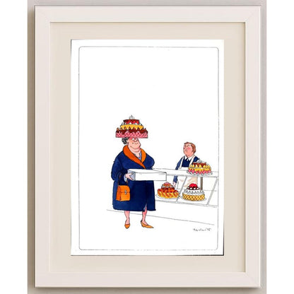 Bert Witte 29x21cm Orijinal Karikatür BOD02171