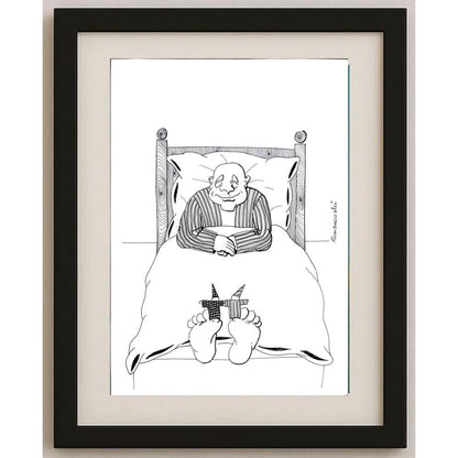 Zdzislaw Romanovski 29x21cm Orijinal Karikatür BOD02180