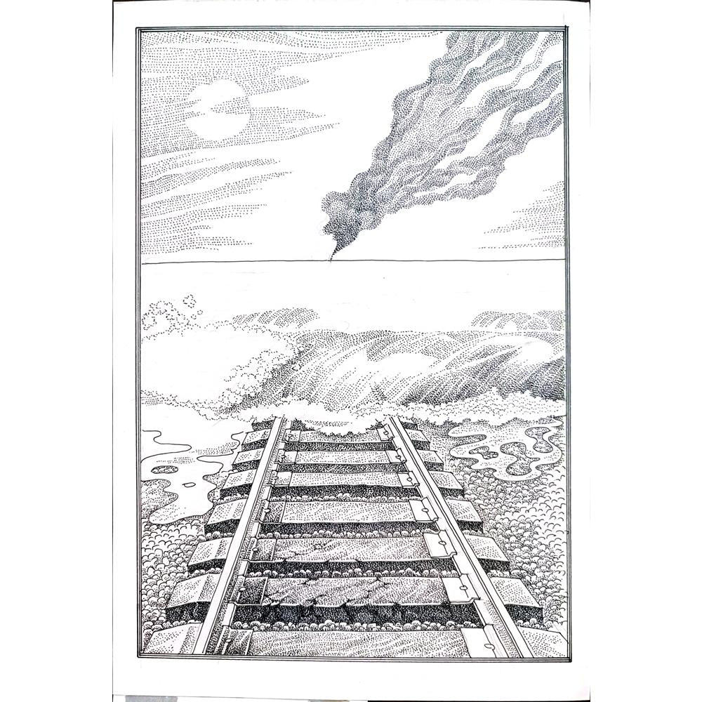 Khakanov Vladimir 29x21cm Orijinal Karikatür BOD02181
