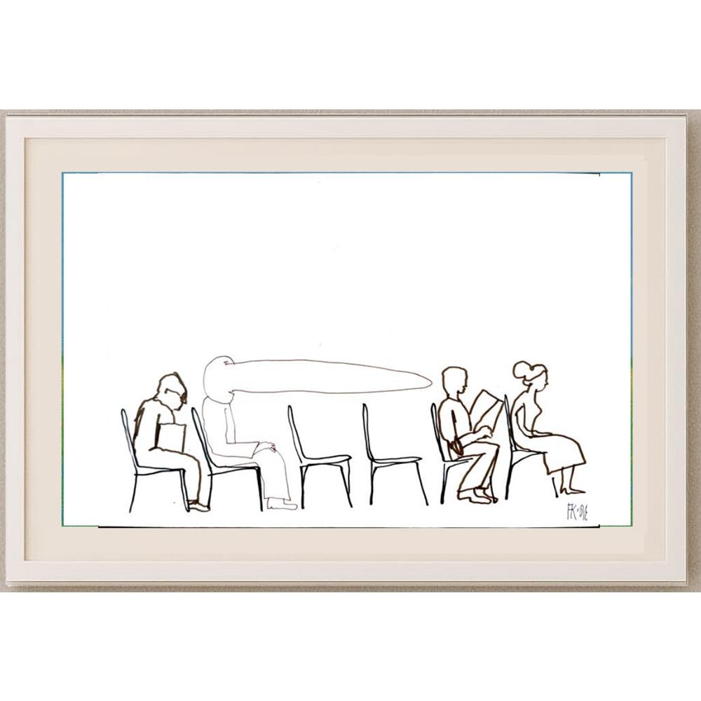 Fedor Kritovak 29x21cm Orijinal Karikatür BOD02191