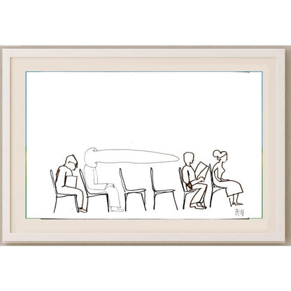 Fedor Kritovak 29x21cm Orijinal Karikatür BOD02191