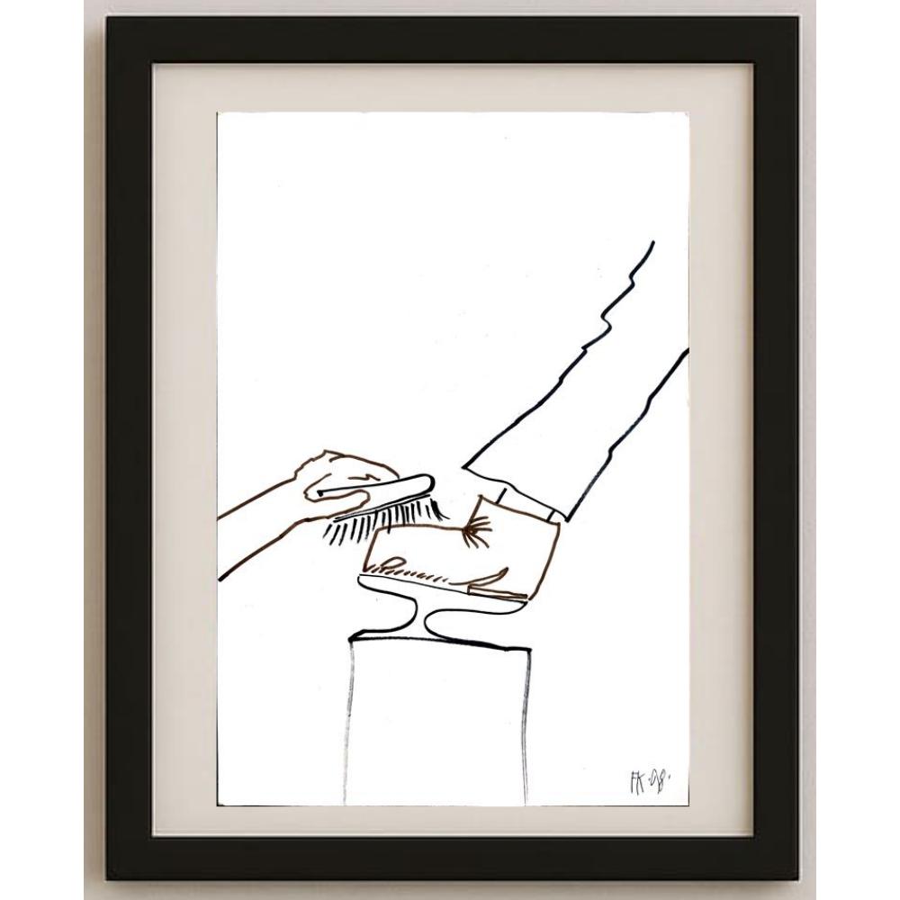 Fedor Kritovak 29x21cm Orijinal Karikatür BOD02192