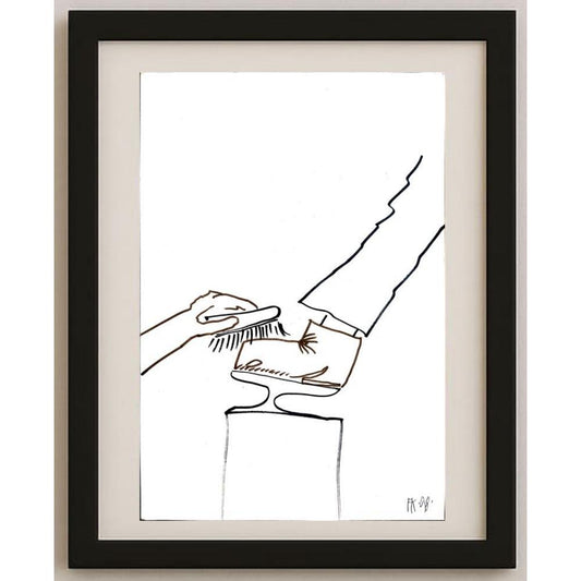 Fedor Kritovak 29x21cm Orijinal Karikatür BOD02192