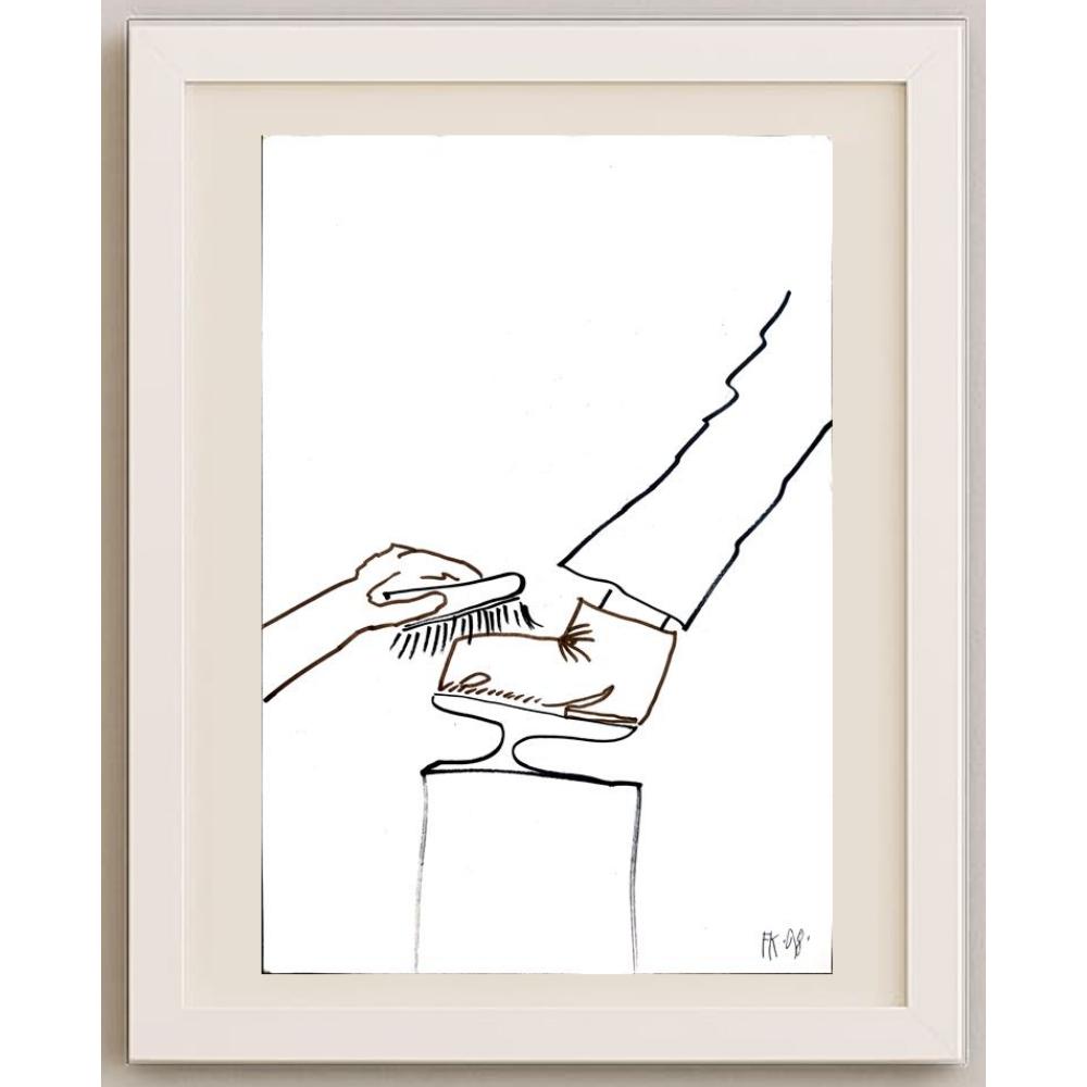 Fedor Kritovak 29x21cm Orijinal Karikatür BOD02192