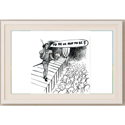Josef Svax 29x21cm Orijinal Karikatür BOD02208