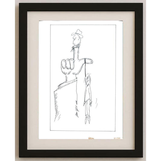 Hasan Efe 29x21cm Orijinal Karikatür BOD02217
