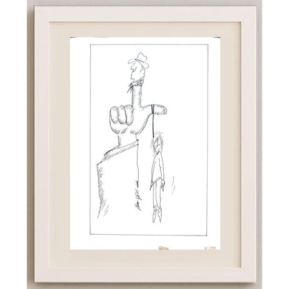 Hasan Efe 29x21cm Orijinal Karikatür BOD02217