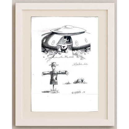 Alvara Polo 29x21cm Orijinal Karikatür BOD02218
