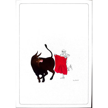Bert Witte 29x21cm Orijinal Karikatür BOD02226