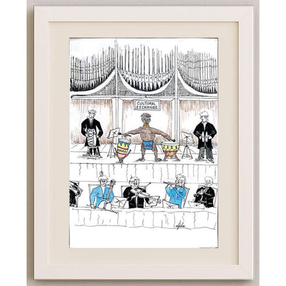 Hekkelman 29x21cm Orijinal Karikatür BOD02230