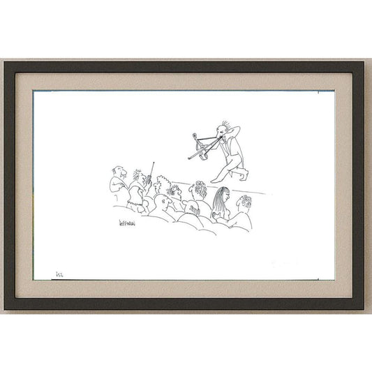 Frank Hoffman 29x21cm Orijinal Karikatür BOD02233