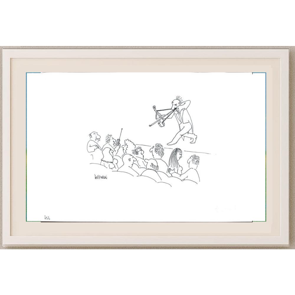 Frank Hoffman 29x21cm Orijinal Karikatür BOD02233