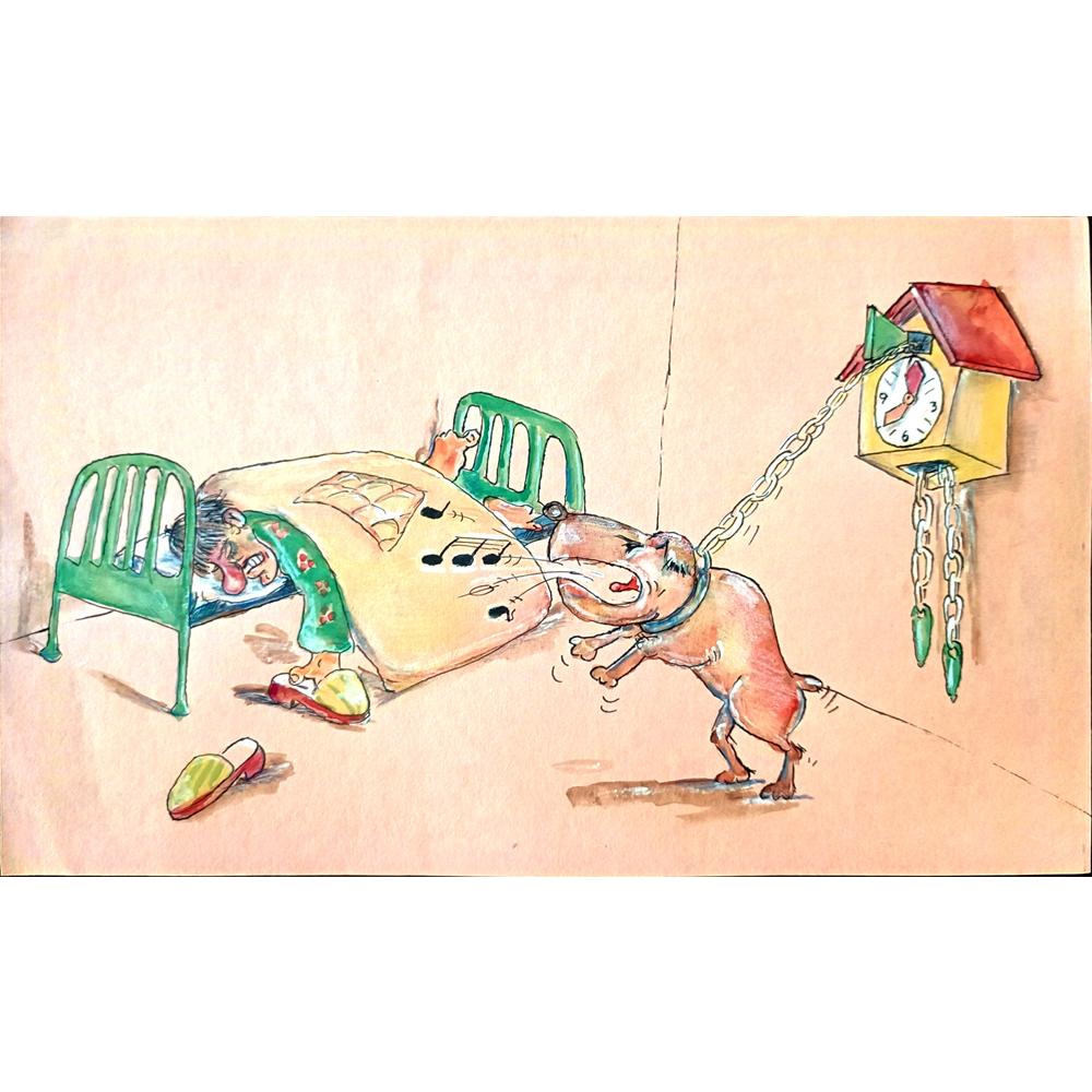 Tsvetomir Veleshky 29x21cm Orijinal Karikatür BOD02234