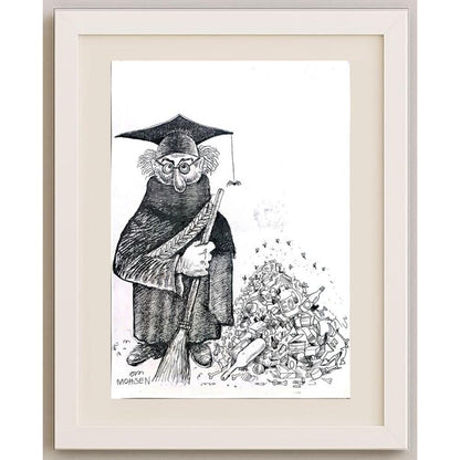 Mohsen Divandari 29x21cm Orijinal Karikatür BOD02238