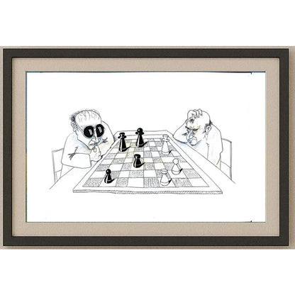 Tsvetomir Veleshky 29x21cm Orijinal Karikatür BOD02244