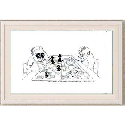 Tsvetomir Veleshky 29x21cm Orijinal Karikatür BOD02244
