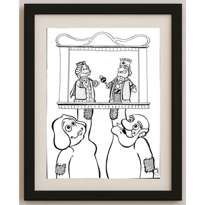 Chris Hovian 29x21cm Orijinal Karikatür BOD02245