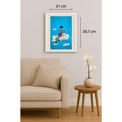 Michael Tetievski 29x21cm Orijinal Karikatür BOD02247